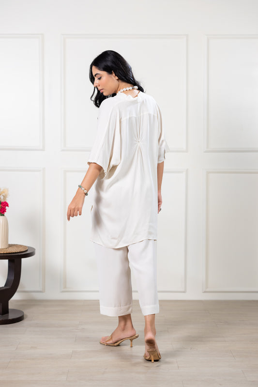 UNO Sol - Peru White Co-ord Set
