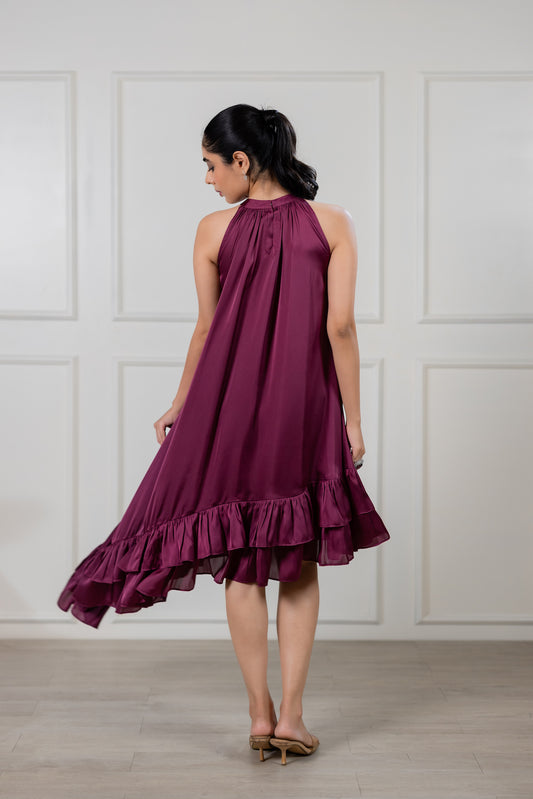 UNO Mystique - Madrid Wine Cocktail Dress
