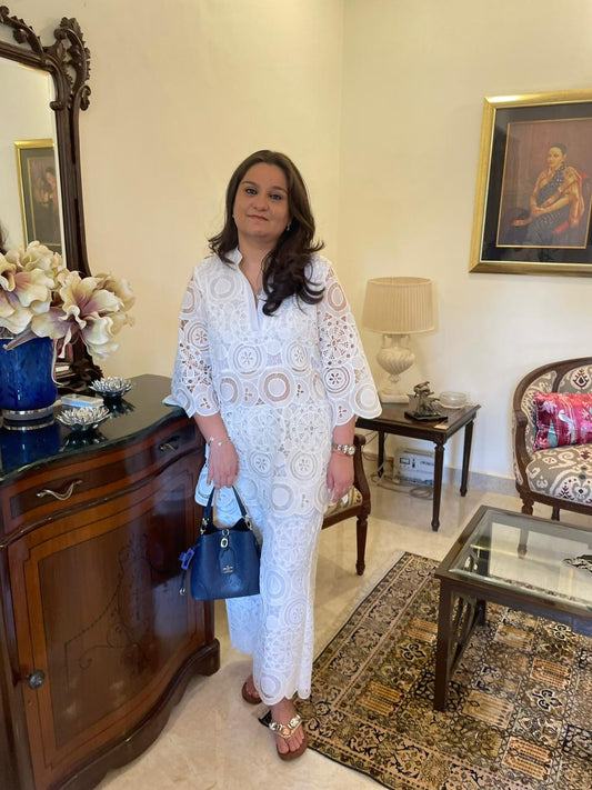 French Lace Co-ord Set